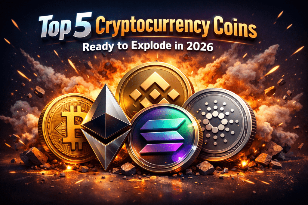 Top 5 Cryptocurrency Coins Ready to Explode in 2026